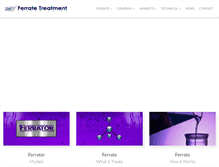 Tablet Screenshot of ferratetreatment.com